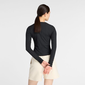 new balance Shirt in Zwart