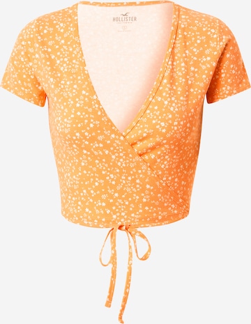 HOLLISTER Shirt in Orange: predná strana
