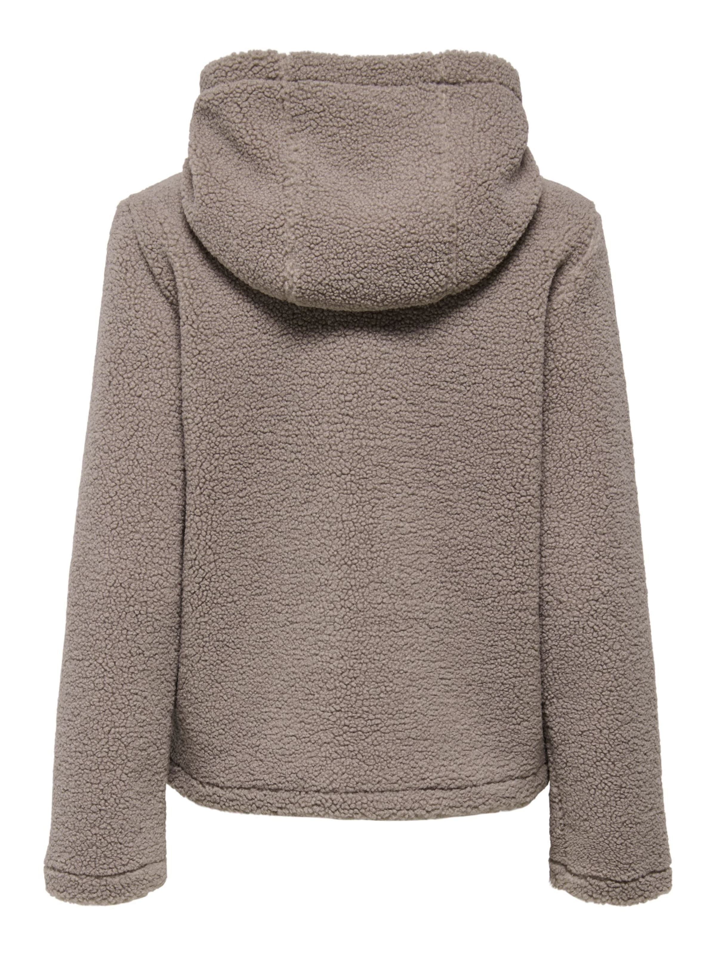 JDY Fleece jas 'JDYReba' in Grijs