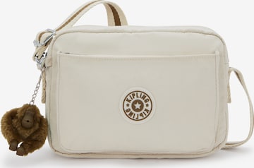Sac à bandoulière 'Abanu' KIPLING en beige : devant