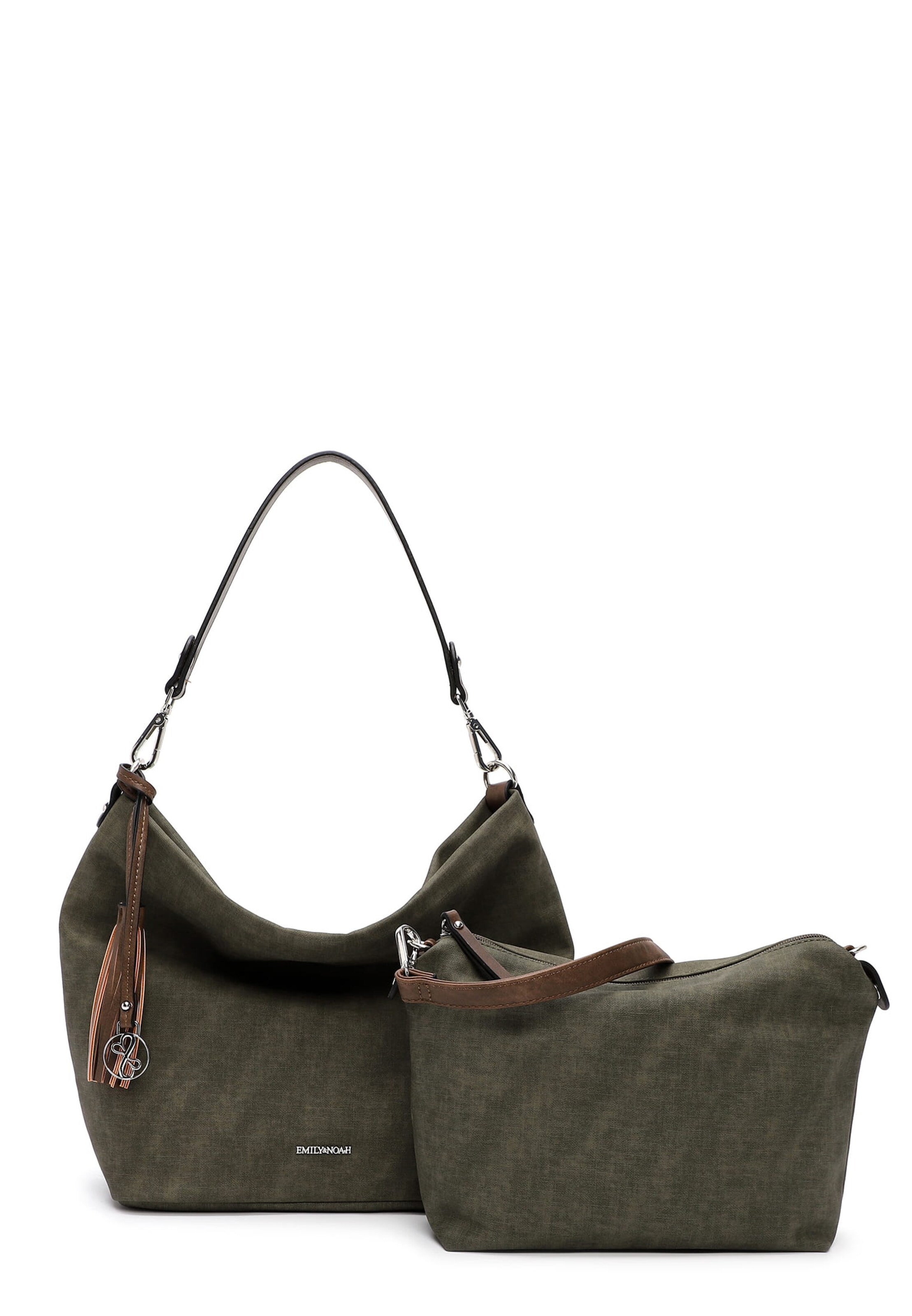 Borsa a spalla 'Elke' di Emily & Noah in verde