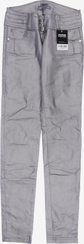 CIPO & BAXX Jeans in 26 in Silver: front