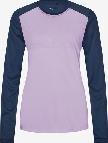 ZIENER Performance Shirt 'NABRINA' in Purple: front