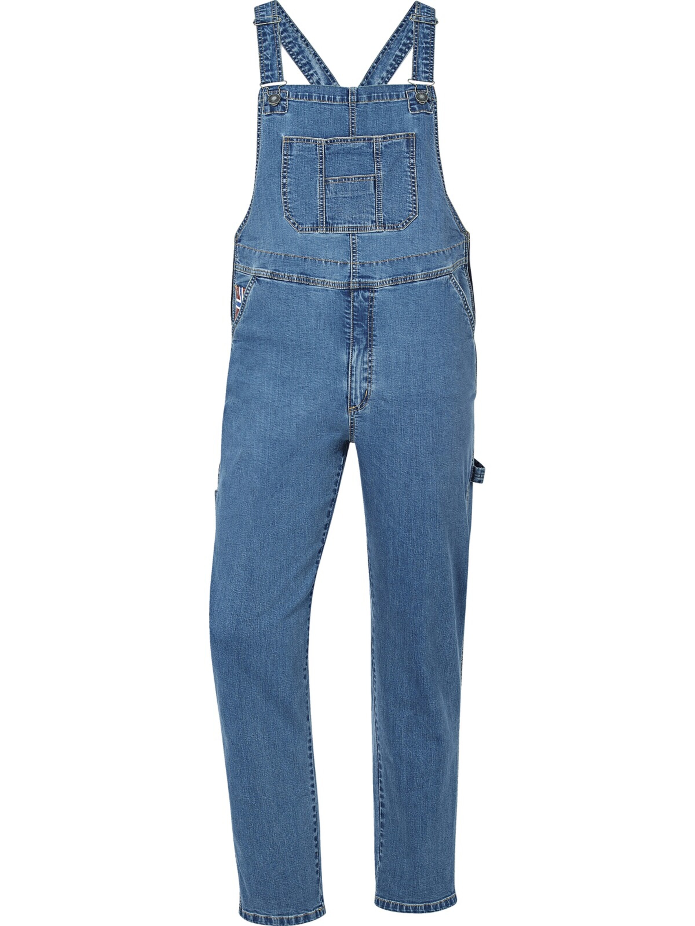 Jan Vanderstorm Overalls 'Kearon' in Blue: front