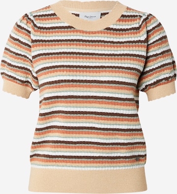 Pepe Jeans Sweter 'Kamia' w kolorze beżowy: przód