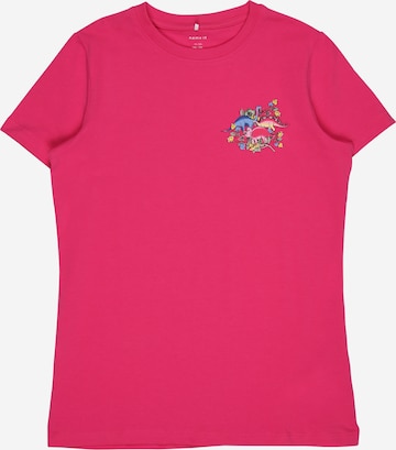 NAME IT Shirt 'Bekky' in Roze: voorkant