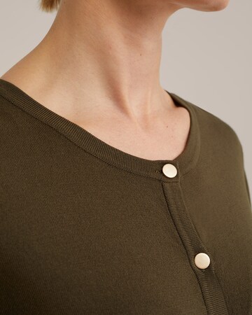 WE Fashion Strickjacke in Grün