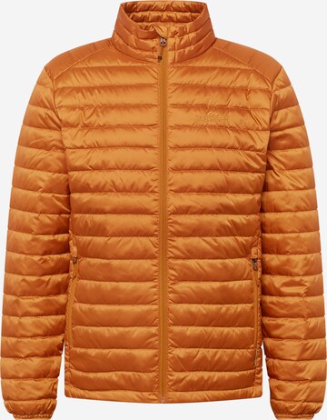 Kathmandu Outdoor jacket in Yellow: front