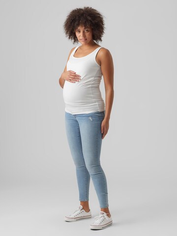 Vero Moda Maternity Skinny Jeans 'VMMSOPHIA' in Blauw