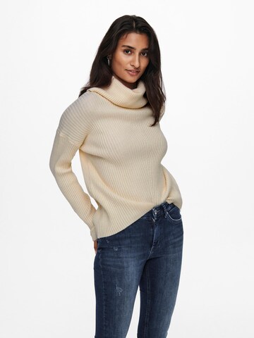 ONLY Pullover 'Katia' i beige: forside