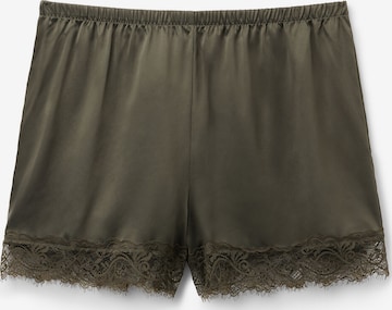 Tezenis Pajama Pants in Green: front