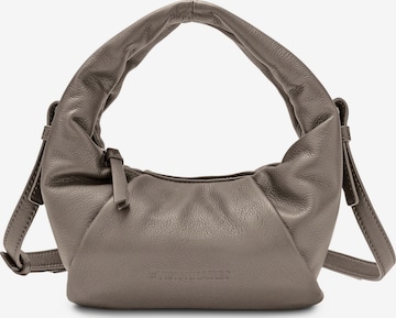 Borsa a spalla 'Greta' di Les Visionnaires in grigio: frontale