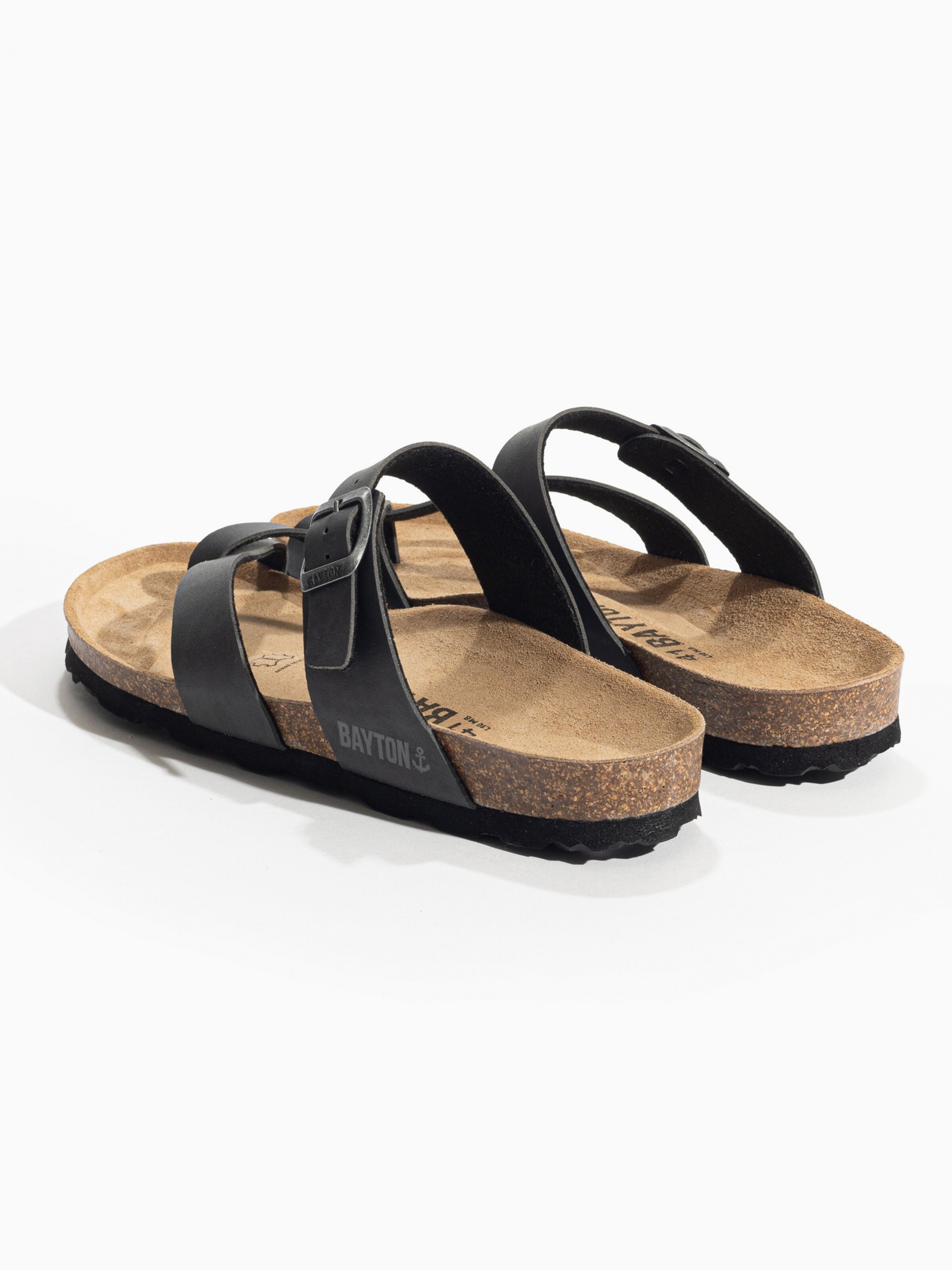 Tongs 'Triade' Bayton en noir