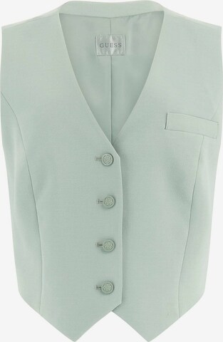 GUESS Suit Vest in Green: front