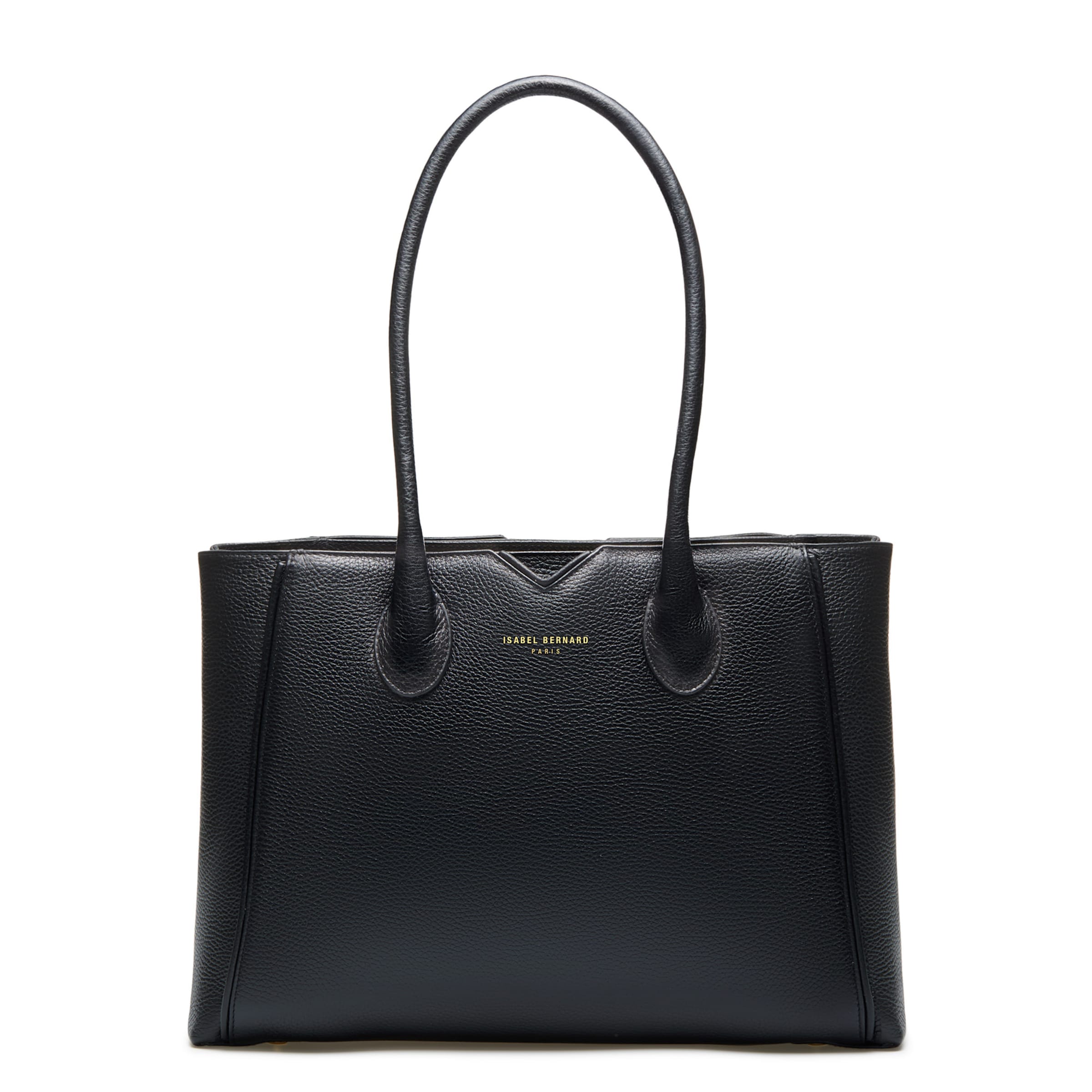 Isabel Bernard Handtasche in Schwarz: Vorderseite