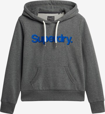 Superdry Sweatshirt in Grijs: voorkant