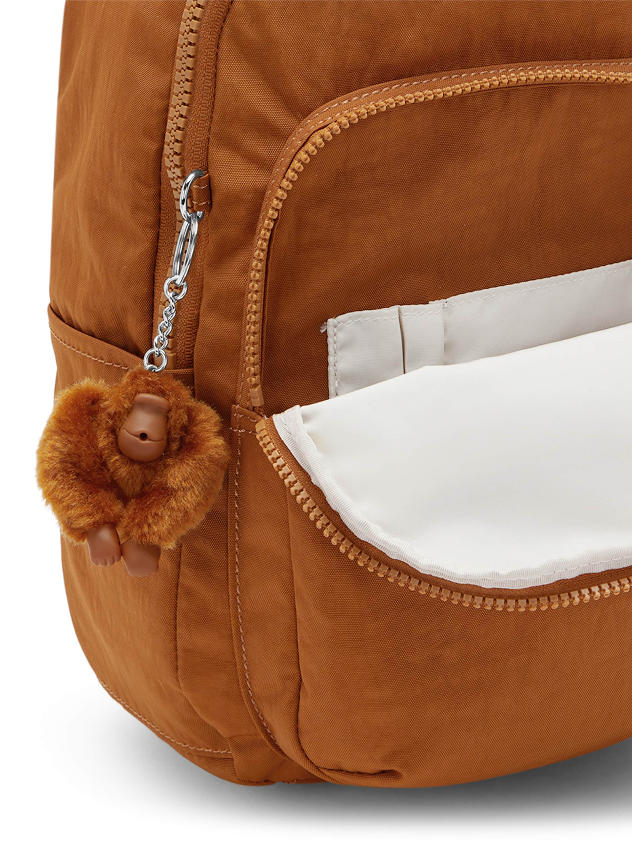 KIPLING - Mochila 'Seoul S' em castanho