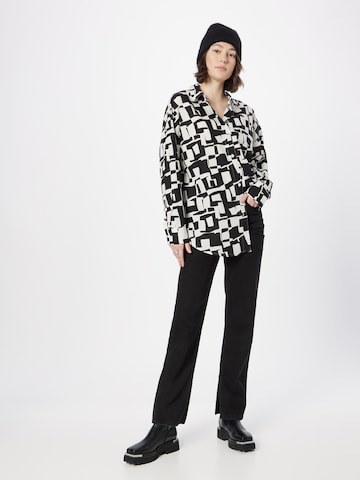 Monki Blouse in White