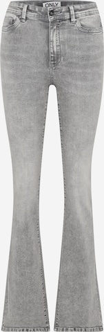 Only TallFlared/zvonoliki kroj Traperice 'ONLWAUW' - siva boja: prednji dio