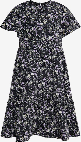 DreiMaster Vintage Dress in Black: front