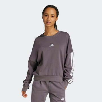 ADIDAS SPORTSWEAR Αθλητική μπλούζα φούτερ 'Essentials' σε γκρι: μπροστά