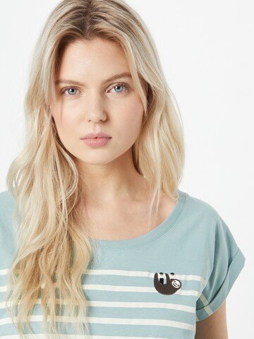 Iriedaily T-Shirt 'Solthy' in Blau