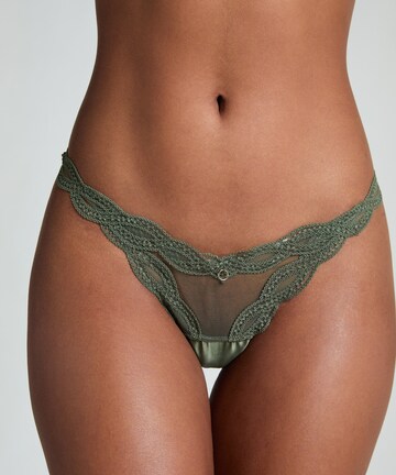 Hunkemöller - Tanga 'Shae' en verde: frente