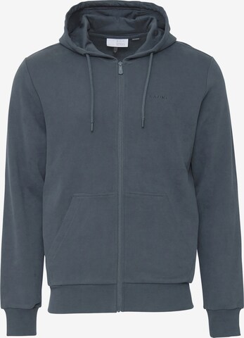 mazine Zip-Up Hoodie ' Burwood Zipper ' in Blue: front