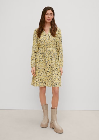 comma casual identity Kleid in Gelb