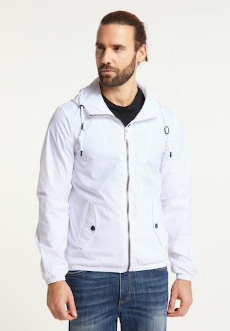 DreiMaster Maritim Between-season jacket in White: front