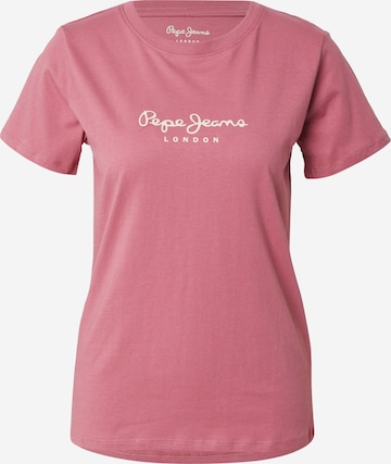Pepe Jeans Тениска 'BERENICE' в розово: отпред