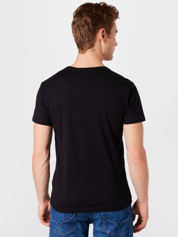 T-Shirt 'Eggo' Pepe Jeans en noir