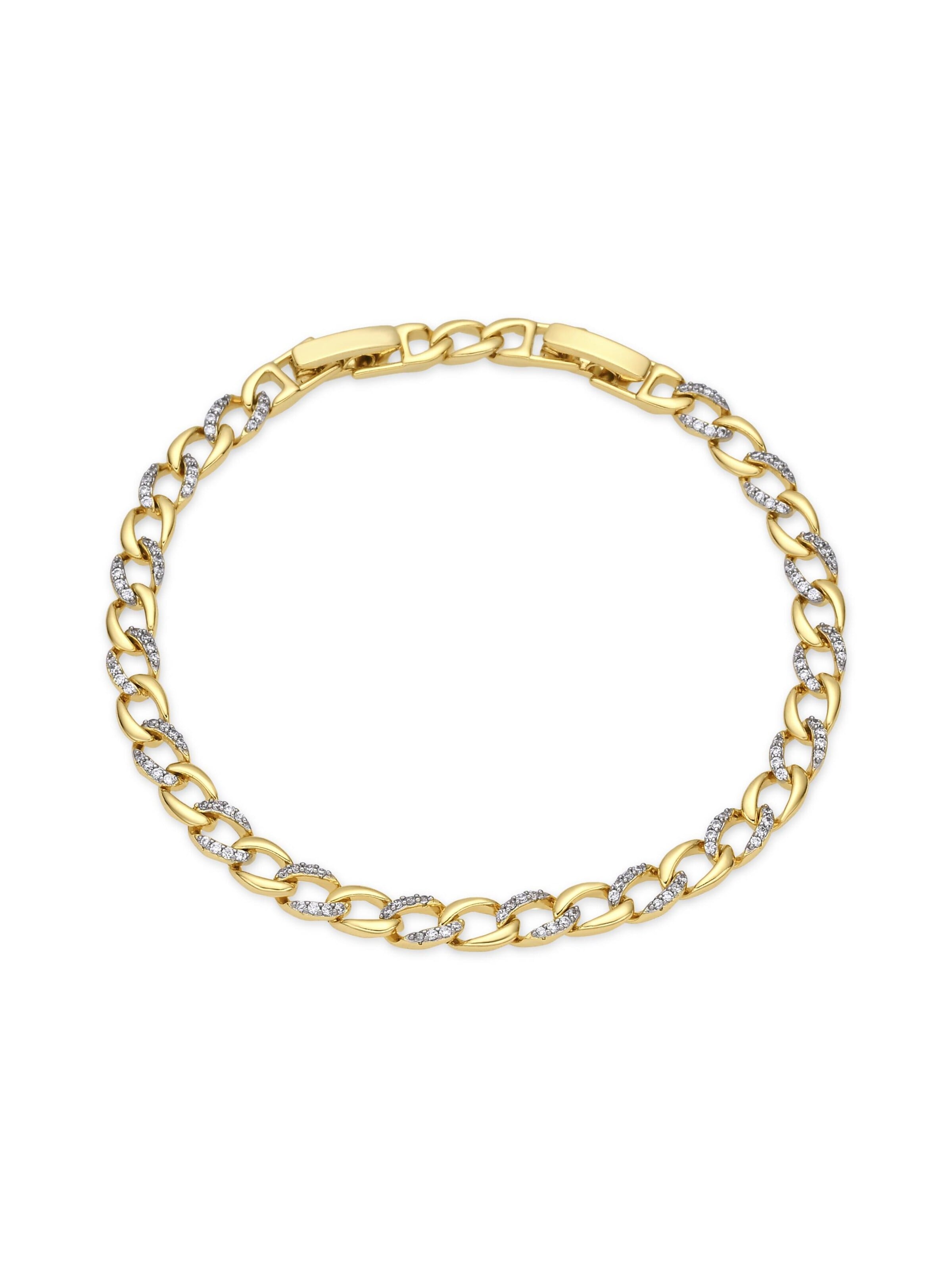 Braccialetto 'Lorla' di Luxenter in oro: frontale