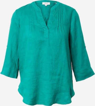 s.Oliver Blouse in Groen: voorkant