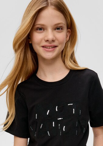 s.Oliver Shirt in Black: front