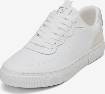 Baskets basses Marc O'Polo en blanc : devant