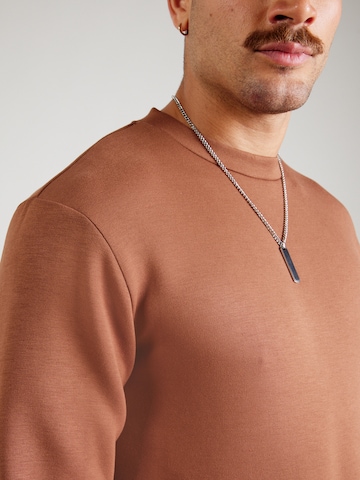 SELECTED Sweatshirt in Brown