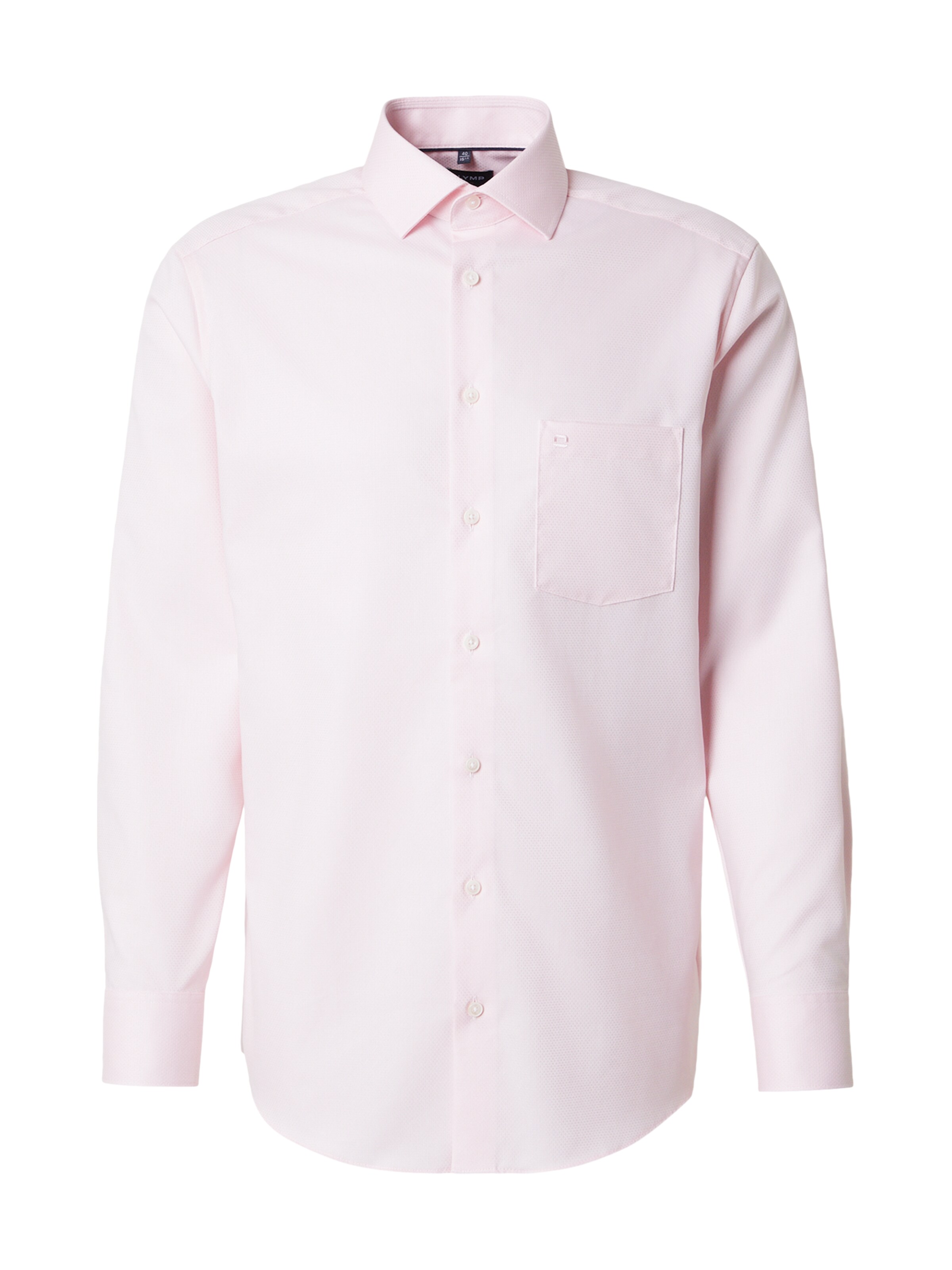 Chemise OLYMP en rose : devant