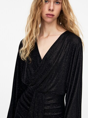 Pull&Bear Kleid in Schwarz