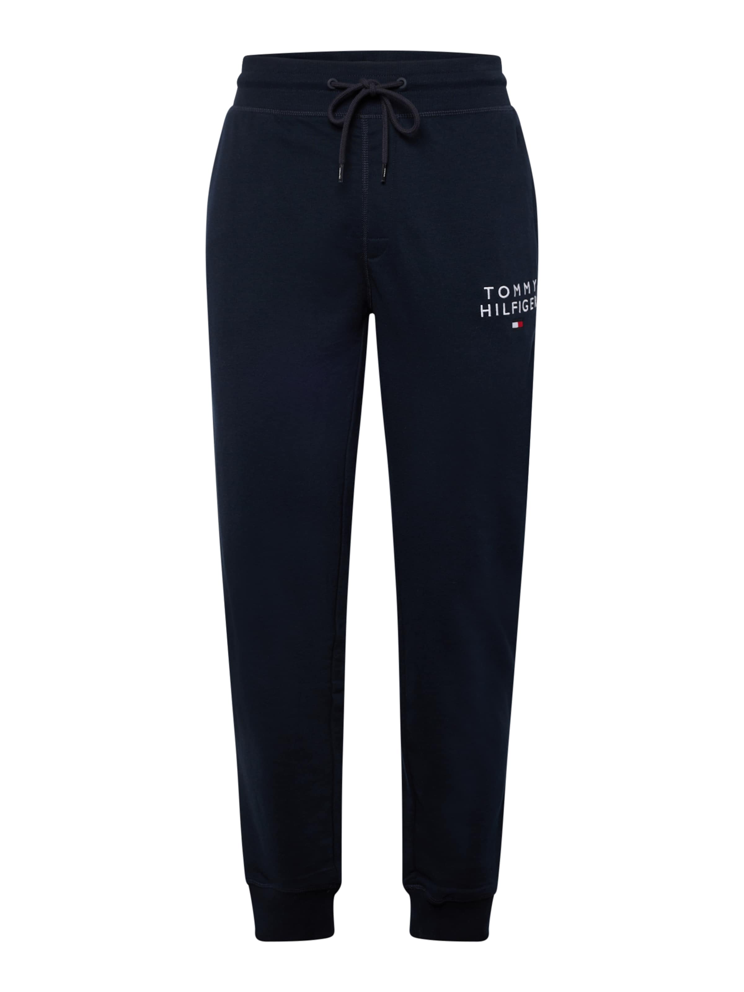 Tommy Hilfiger Underwear Tapered Pizsama nadrágok - kék: elől