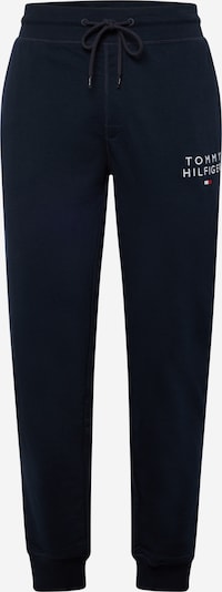 Tommy Hilfiger Underwear Pyjamasbukse i nattblått / flammerød / hvit, Produktvisning