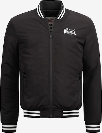 LONSDALEPrijelazna jakna 'TRUSTHORPE' - crna boja: prednji dio
