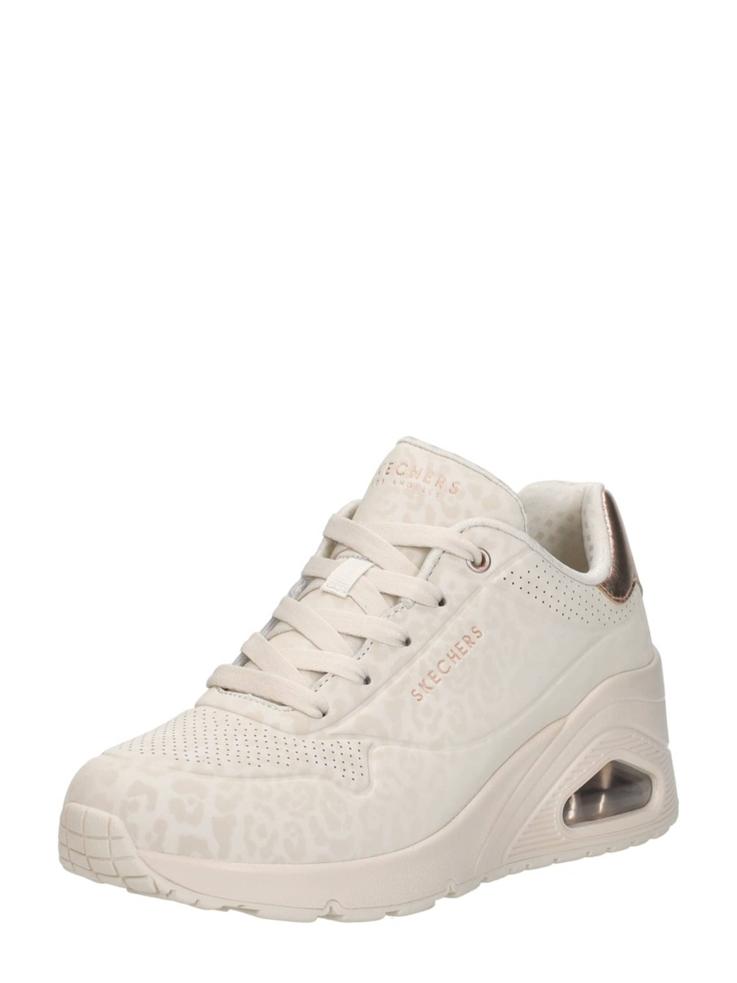 SKECHERS Sneakers laag 'Uno Wedge - Safari Daze' in Wit