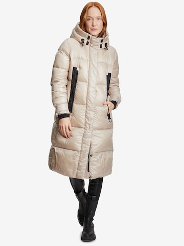 Betty Barclay Winter Coat in Beige: front