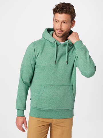 Sweat-shirt Superdry en vert : devant