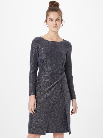 Robe Vera Mont en argent : devant