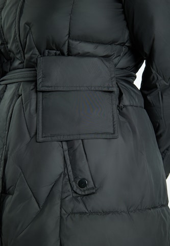 usha BLACK LABEL Winter Coat 'Nowels' in Grey