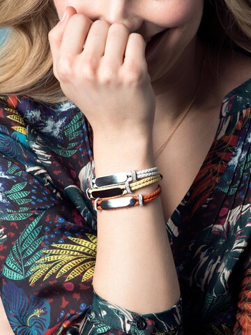 Bracelet 'Freunde für immer' Lucardi en argent : devant