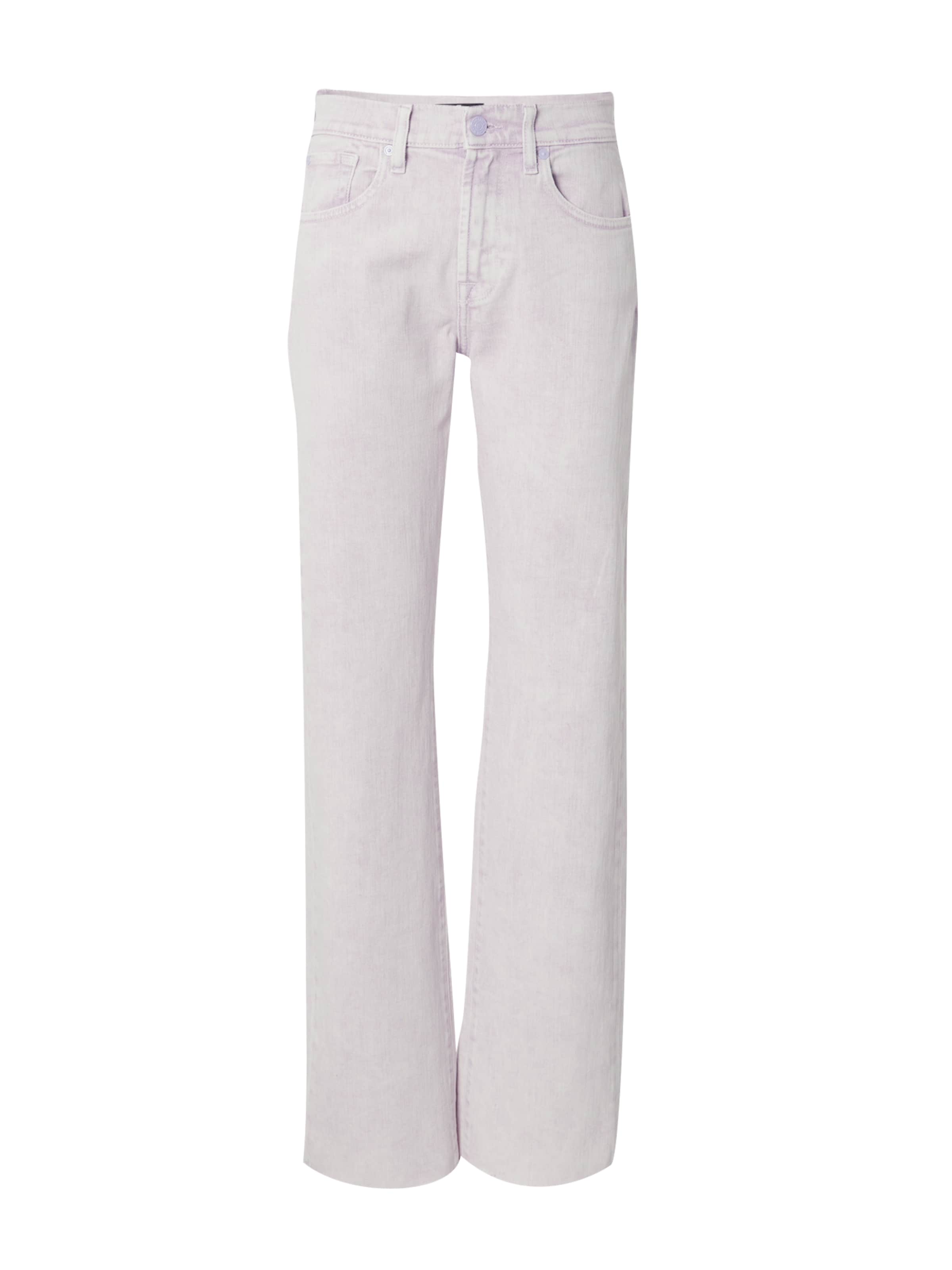 7 for all mankind Regular Hose 'TESS' in Pink: Vorderseite