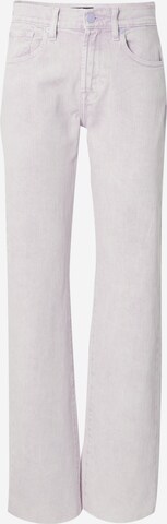 Regular Pantalon 'TESS' 7 for all mankind en rose : devant